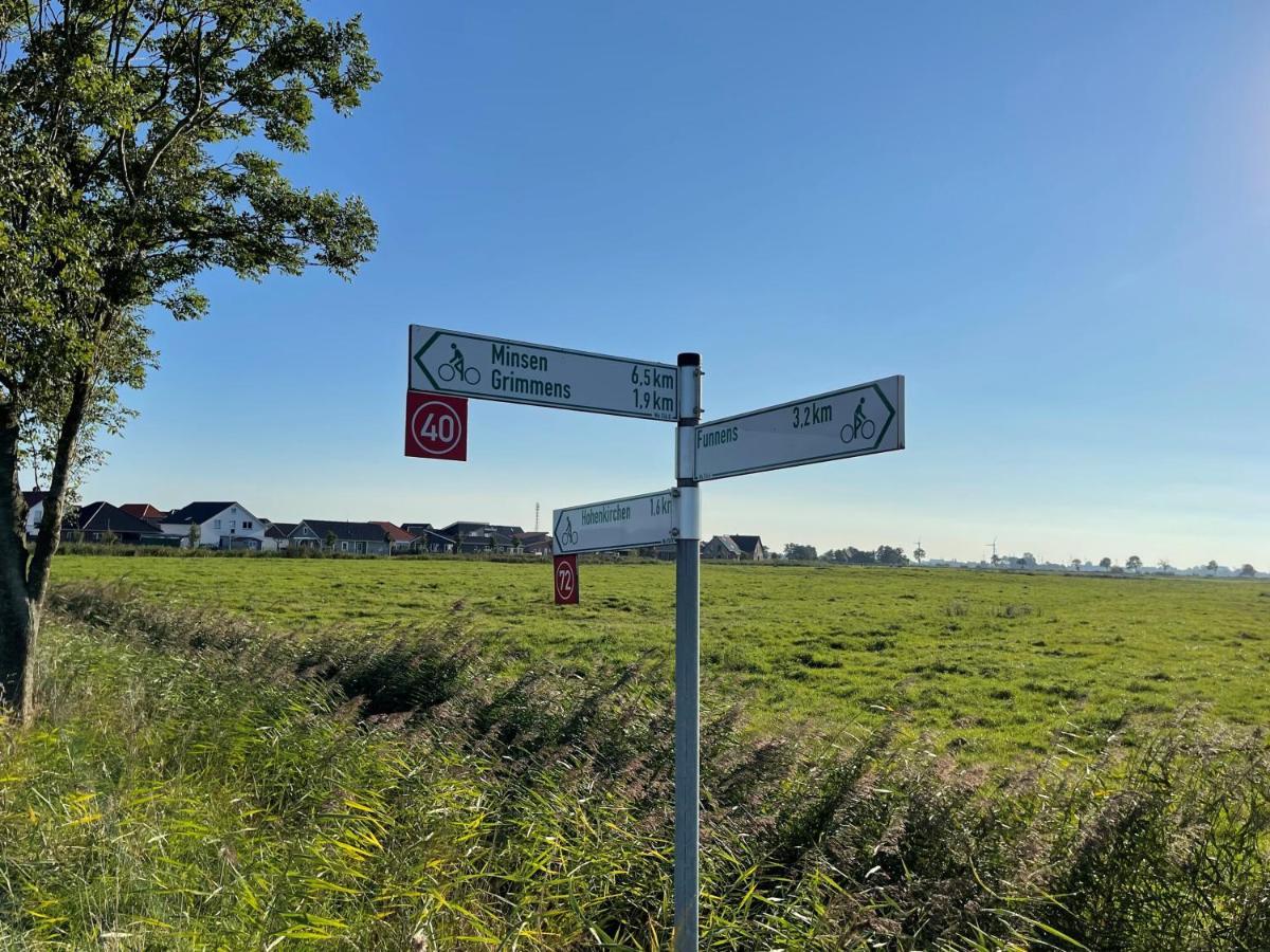 Ferienwohnung Wangerkajüte Schillig Exterior foto